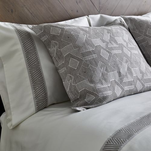 Sashiko Duvet Set - Ash