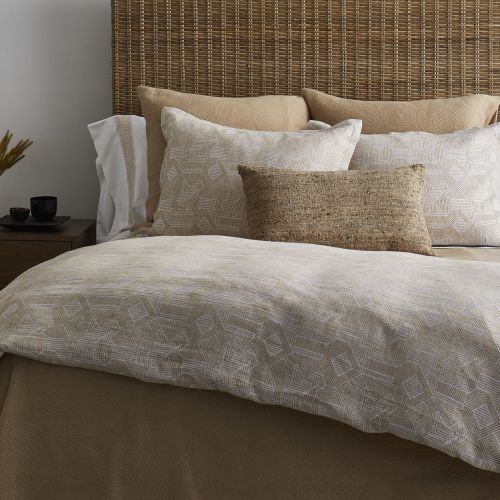 Sashiko Duvet Set - Sand