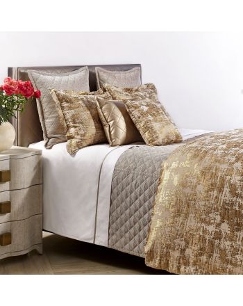 Scratch Duvet Set - Gold