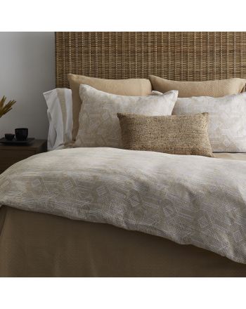 Sashiko Duvet Set - Sand